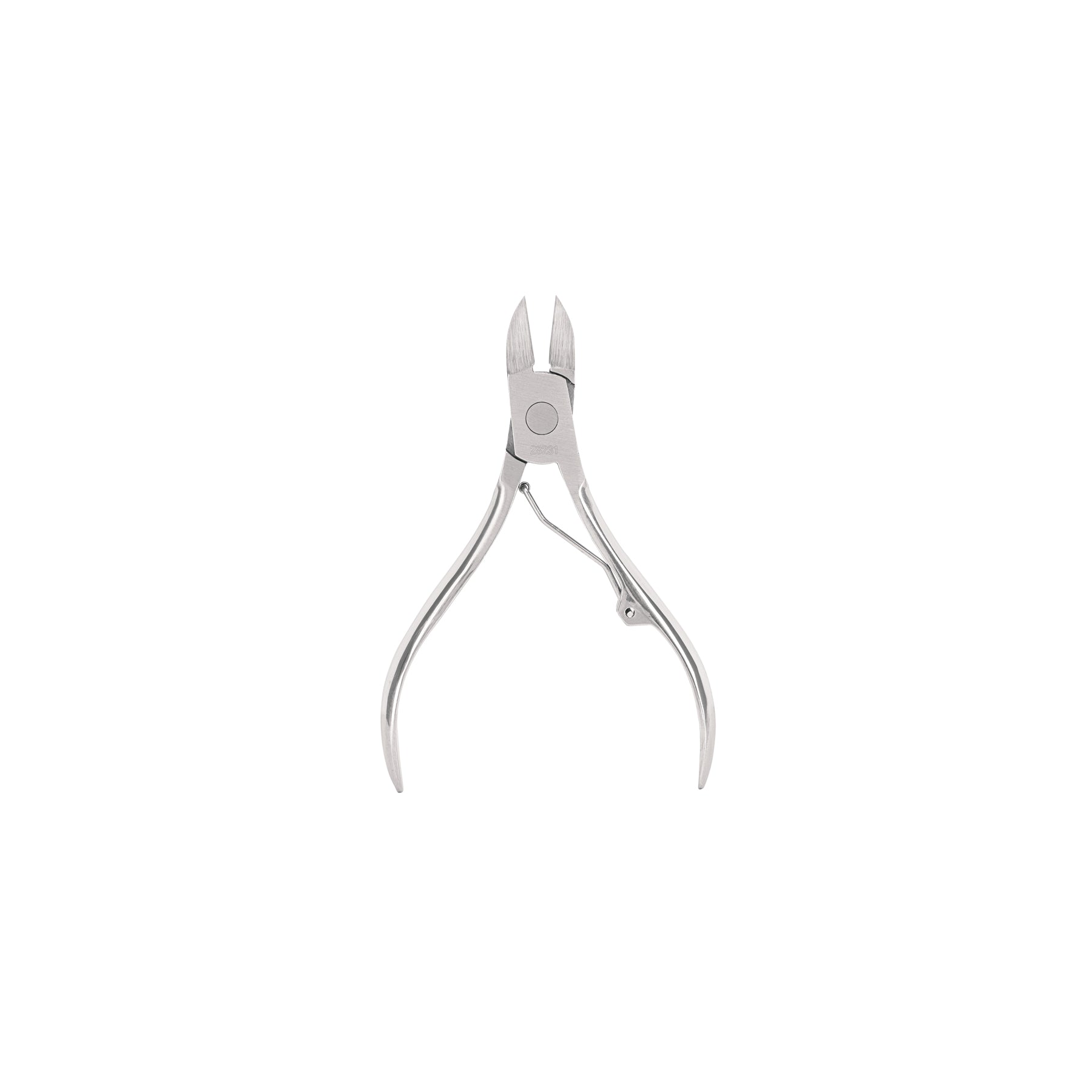 Alicate para pedicure 4", cabeza curva, punta fina, PRETUL