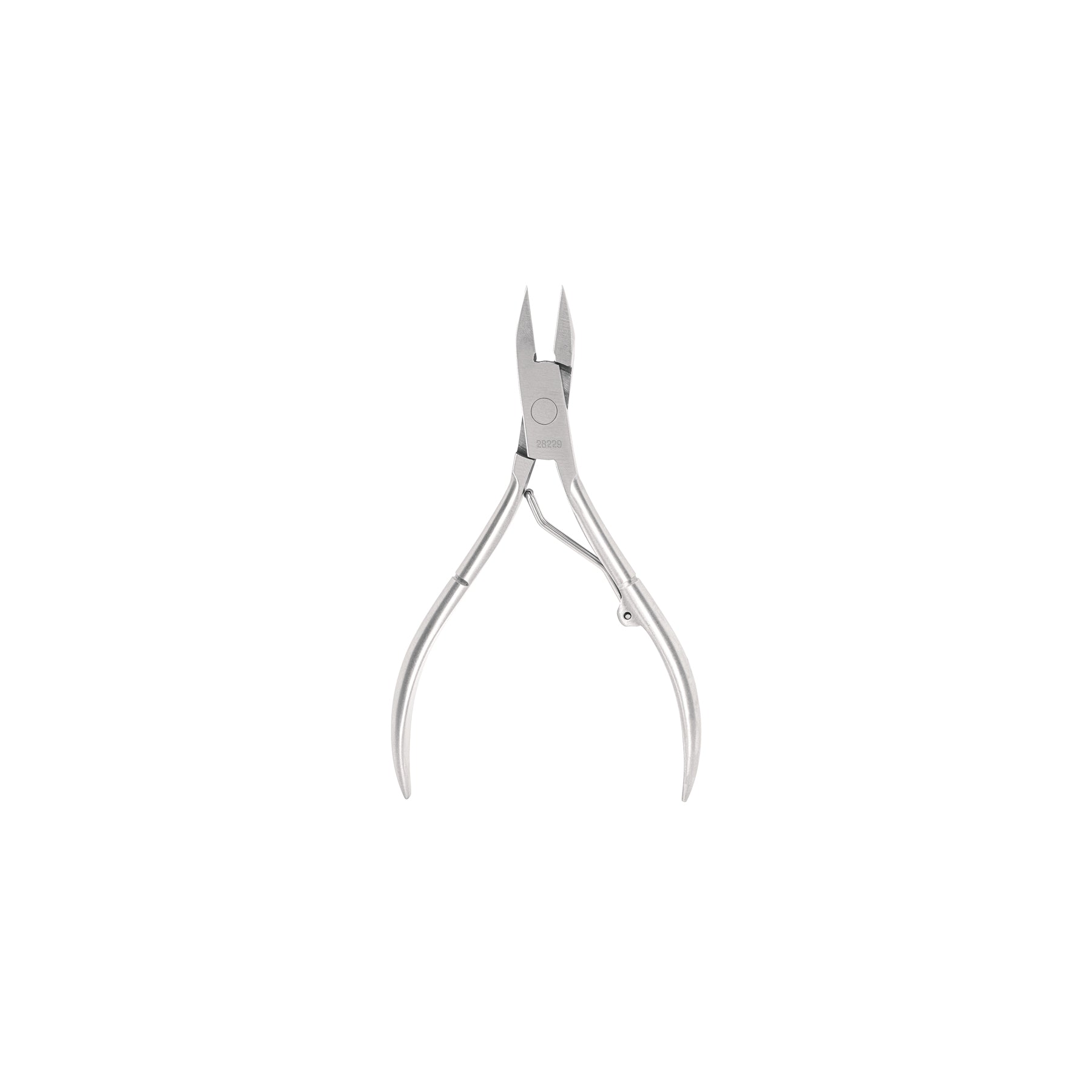 Alicate para pedicure 5" cabeza plana punta extrafina,PRETUL