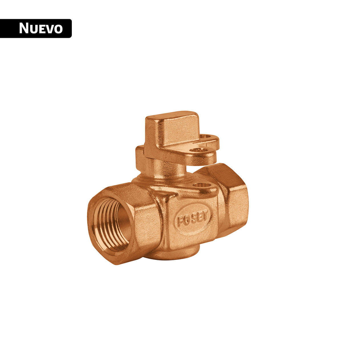 Válvula de banqueta 1/2" para candado, FOSET