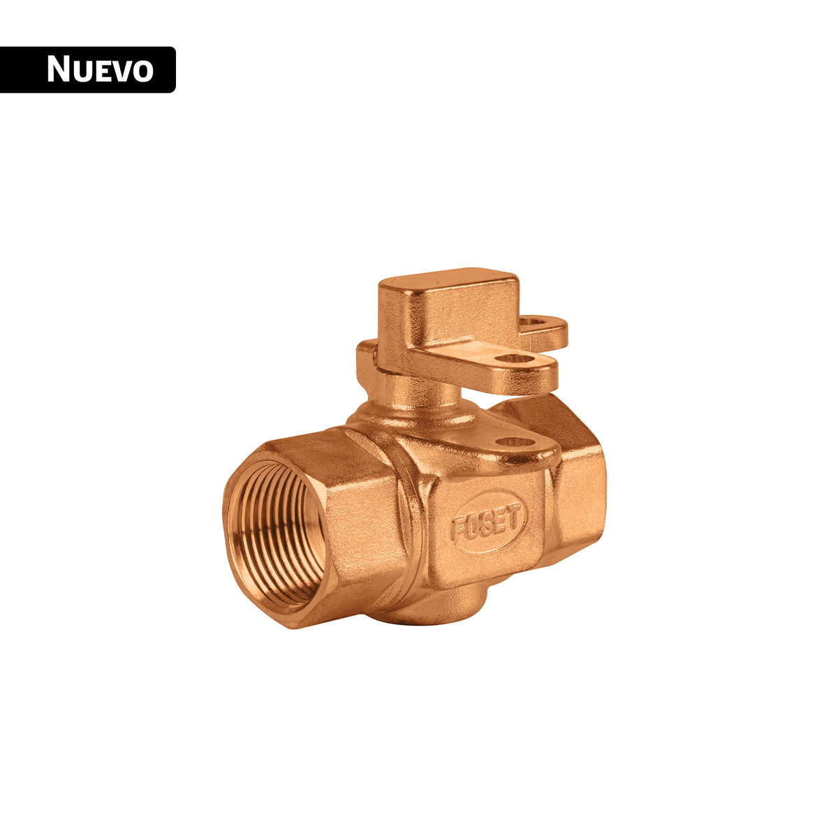 Válvula de banqueta 3/4" para candado, FOSET