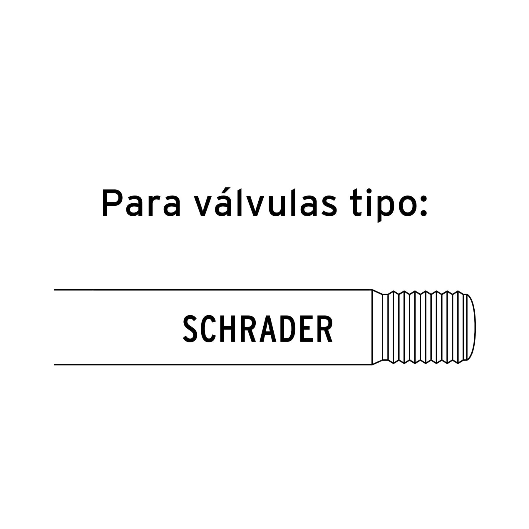 Inflador de cabeza doble, cuerda 1/4" NPT, PRETUL