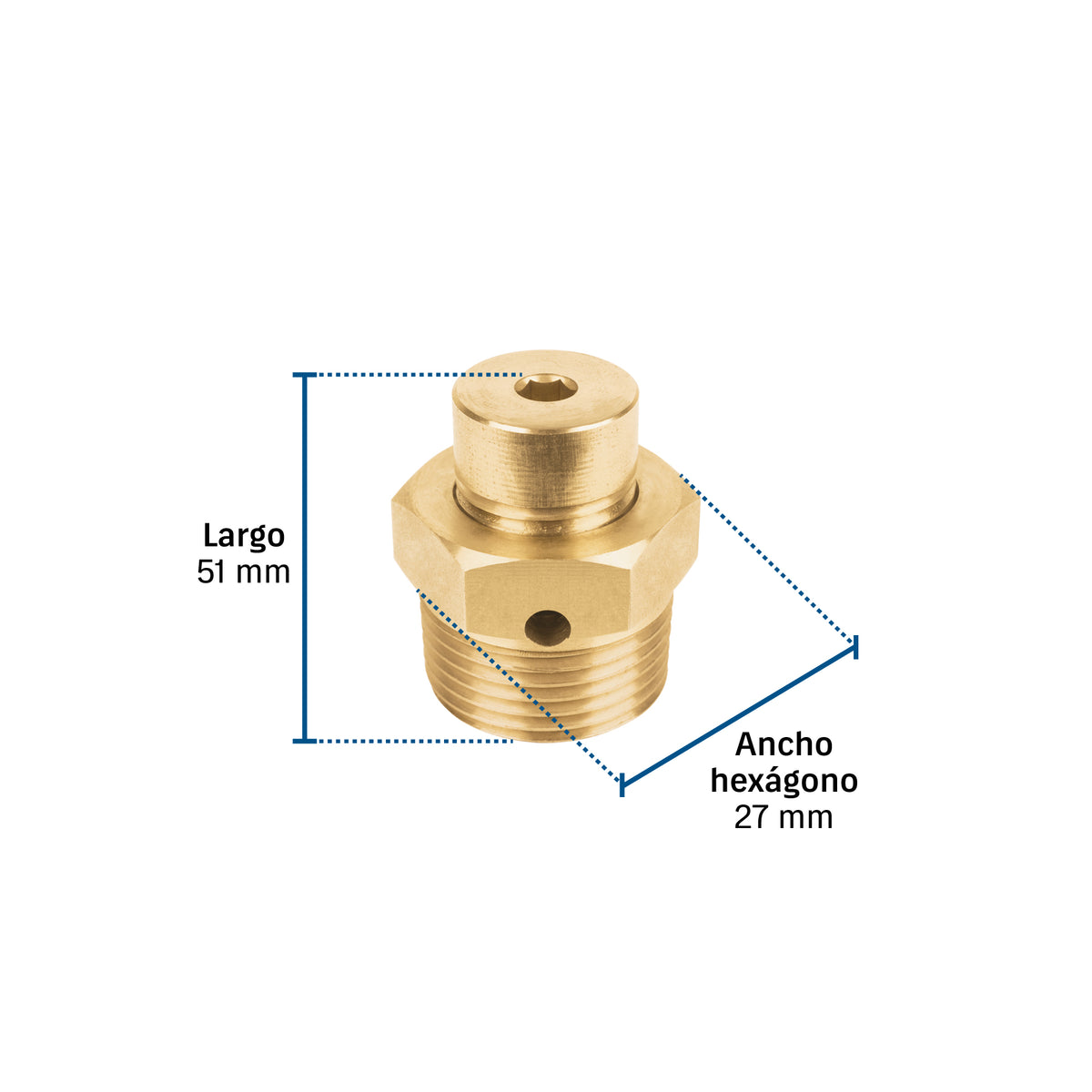 Válvula de alivio de 3/4", FOSET