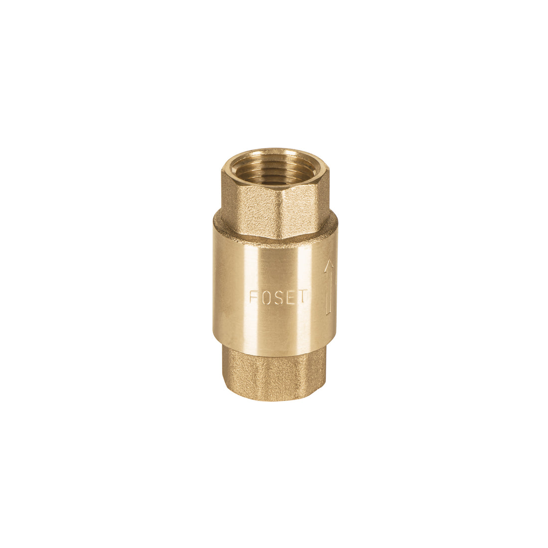 Válvula de retención de latón de 1/2", FOSET