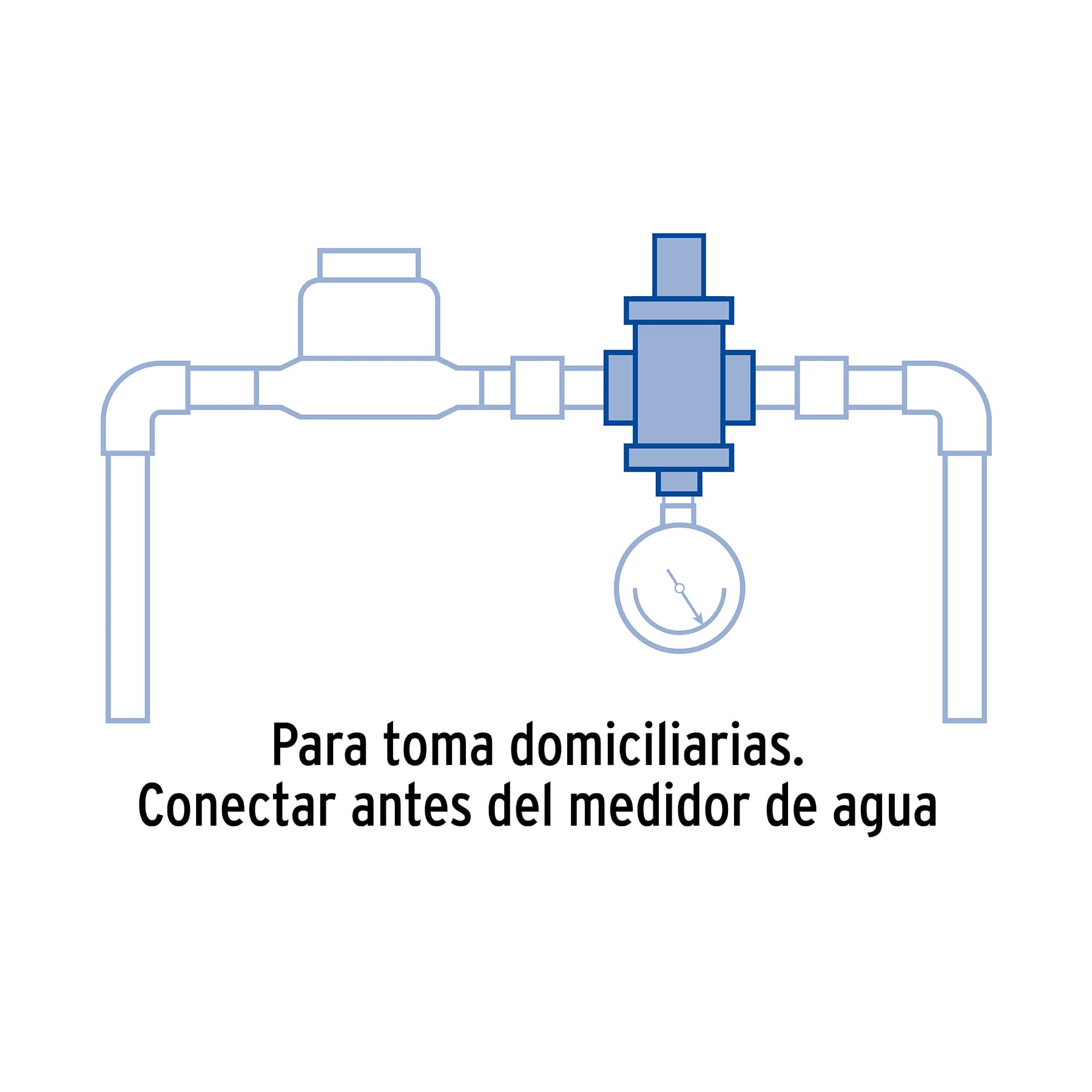 Válvula reductora de presión 1/2", FOSET