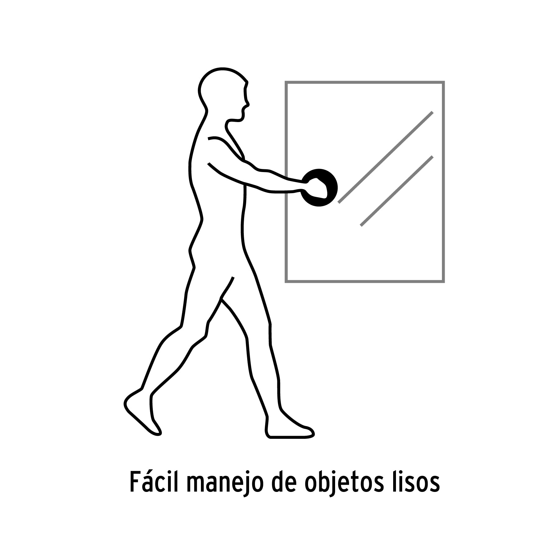 Ventosa de aluminio para vidrio, 1 copa de succión, TRUPER