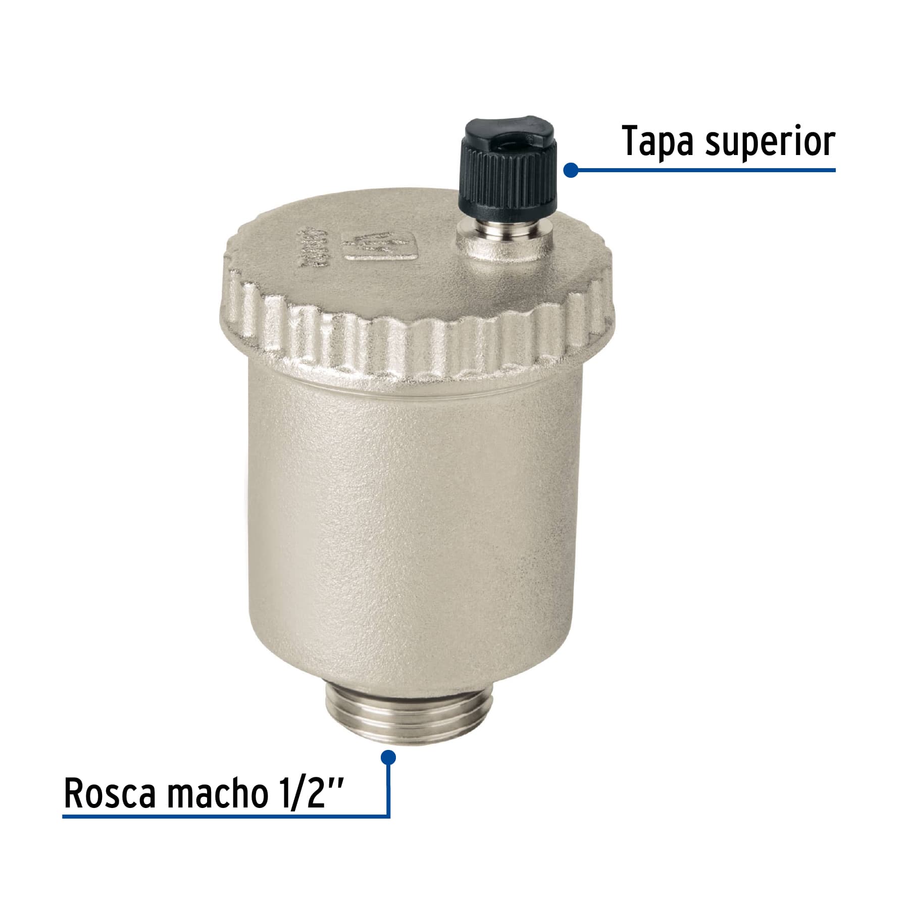 Válvula de purga de aire 1/2", FOSET