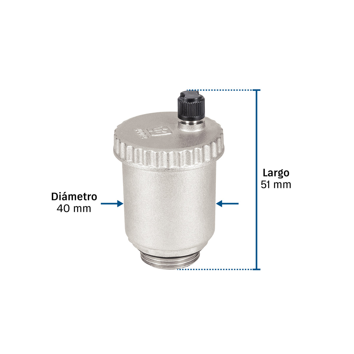 Válvula de purga de aire de 3/4", FOSET
