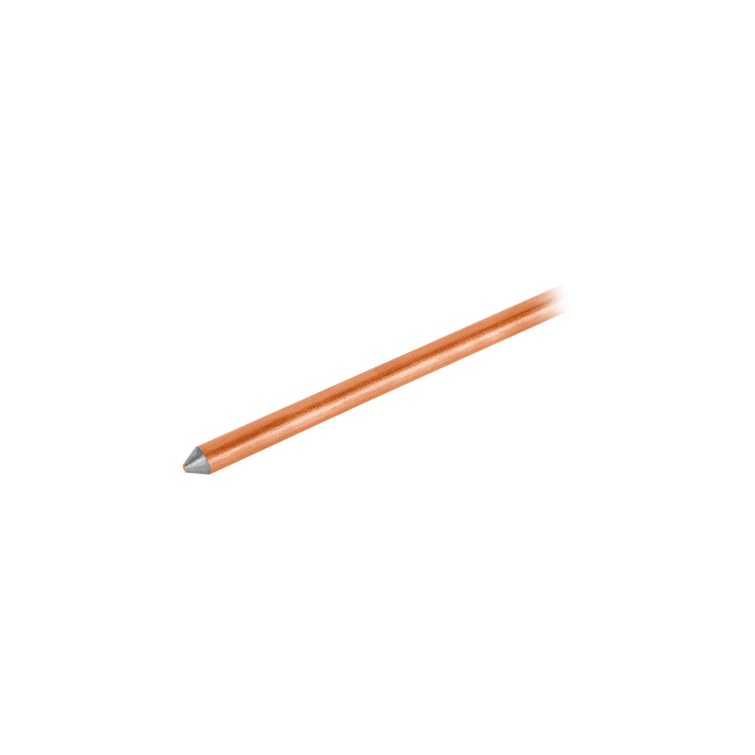 Varilla de 1.5 m, acero revestido de cobre, de 1/2" VOLTECK