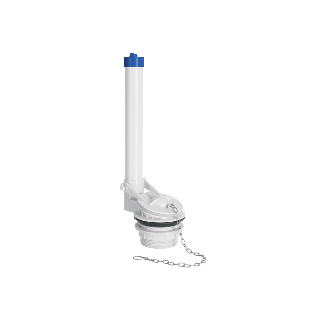 Válvula de descarga 2" para WC de 2 pzas, cadena inox, FOSET
