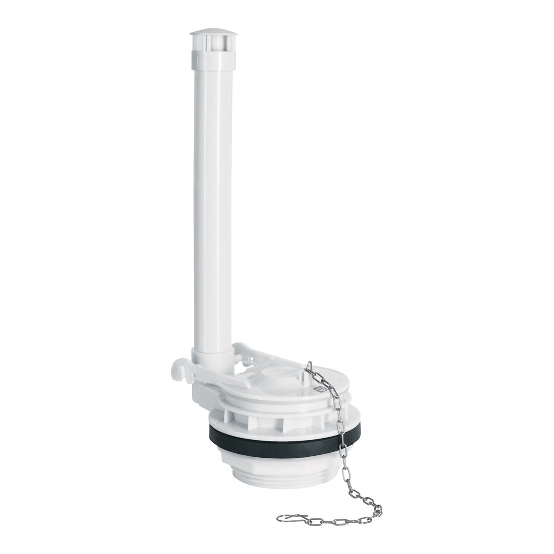Válvula de descarga 3" para WC de 2 pzas, cadena inox, FOSET