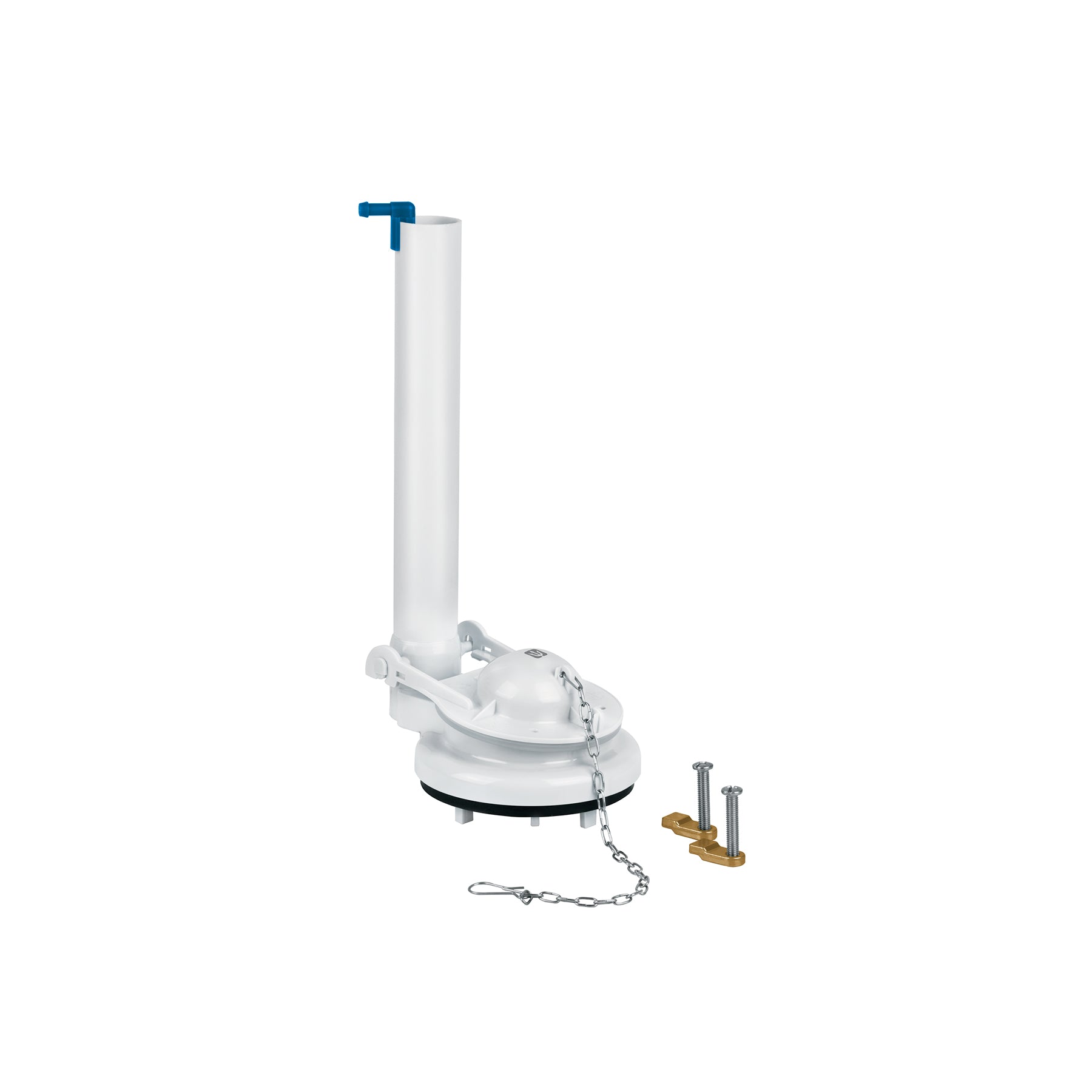 Válvula de descarga 3" para WC de 1 pza, cadena inox, FOSET