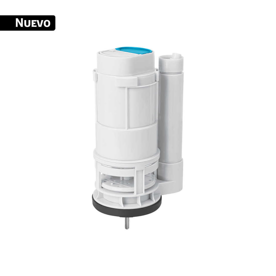 Válvula descarga dual 2" para WC de 1 pieza, sin botón dual