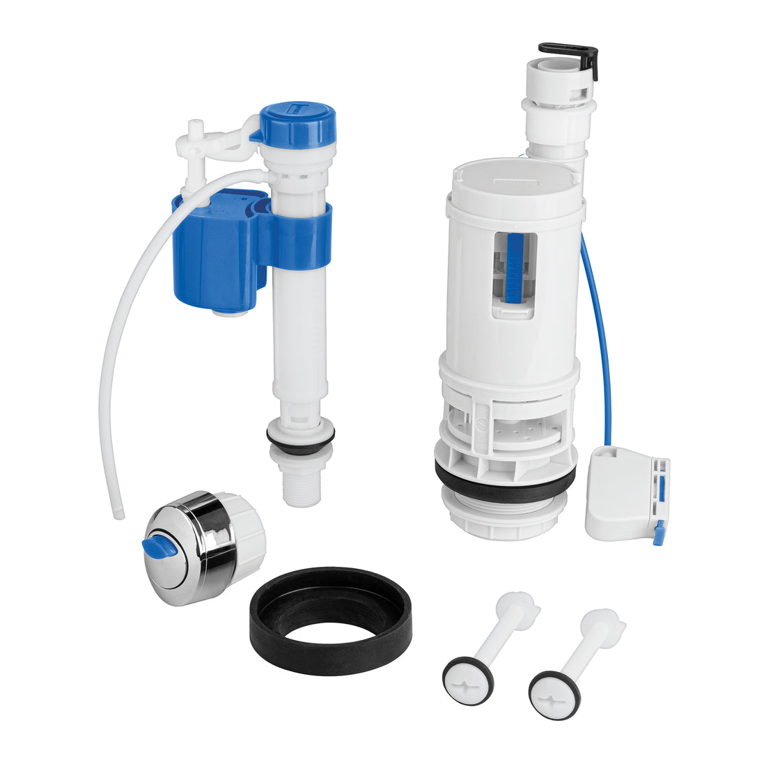 Juego de accesorios para WC, 2" con sistema dual, FOSET