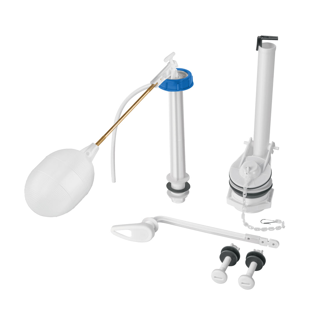 Juego accesorios para WC, 2" con flotador tradicional, BASIC