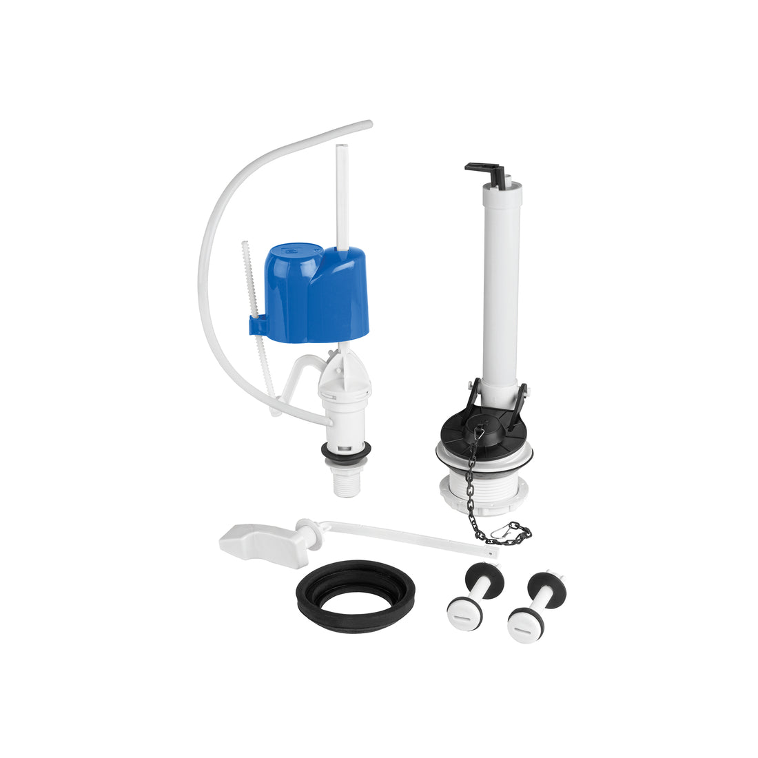 Juego accesorios para WC, 2" flotador compacto, FOSET BASIC