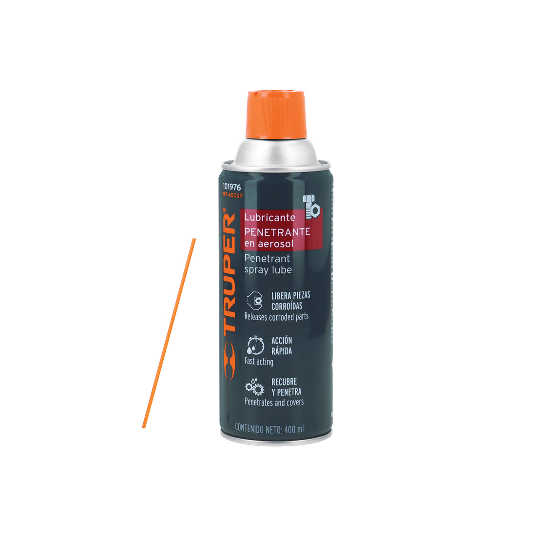 Lubricante penetrante en aerosol 400 ml, TRUPER