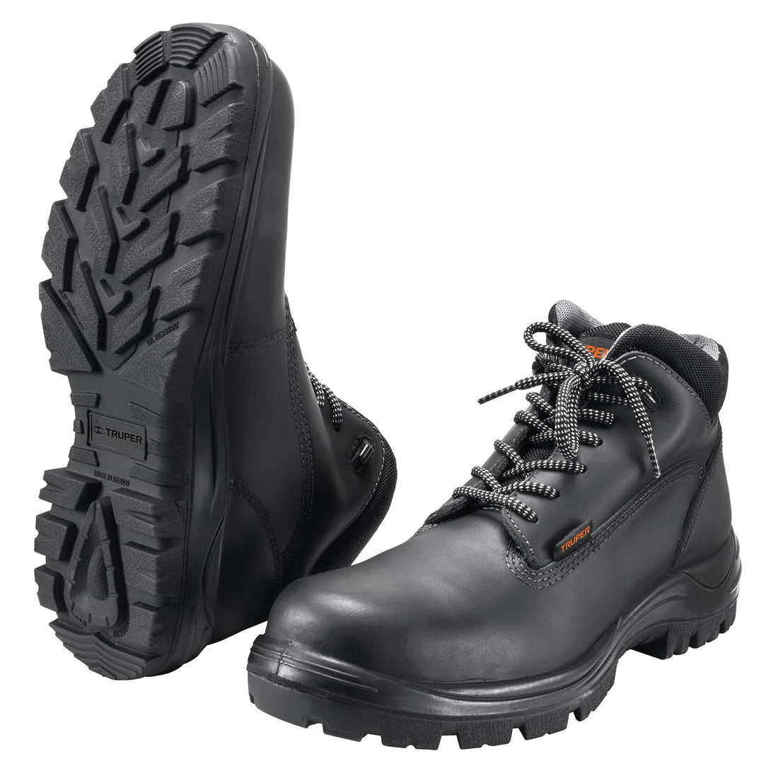 Zapato dieléctrico negro 27 con casquillo poliamida, TRUPER