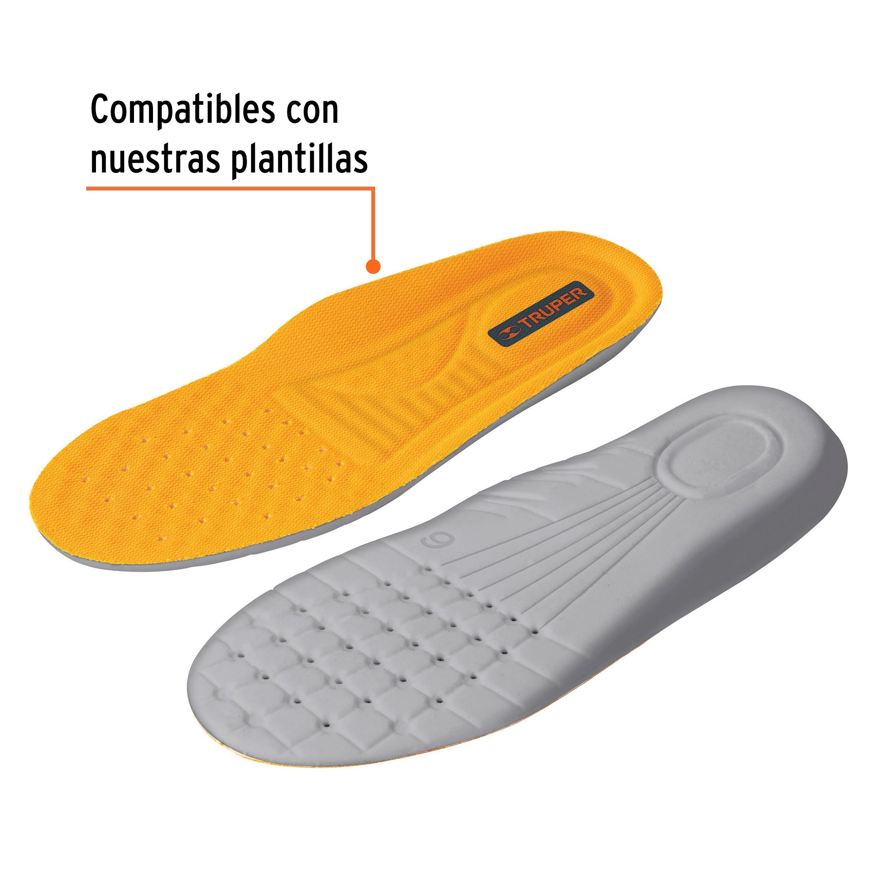 Zapato dieléctrico negro 29 con casquillo poliamida, TRUPER