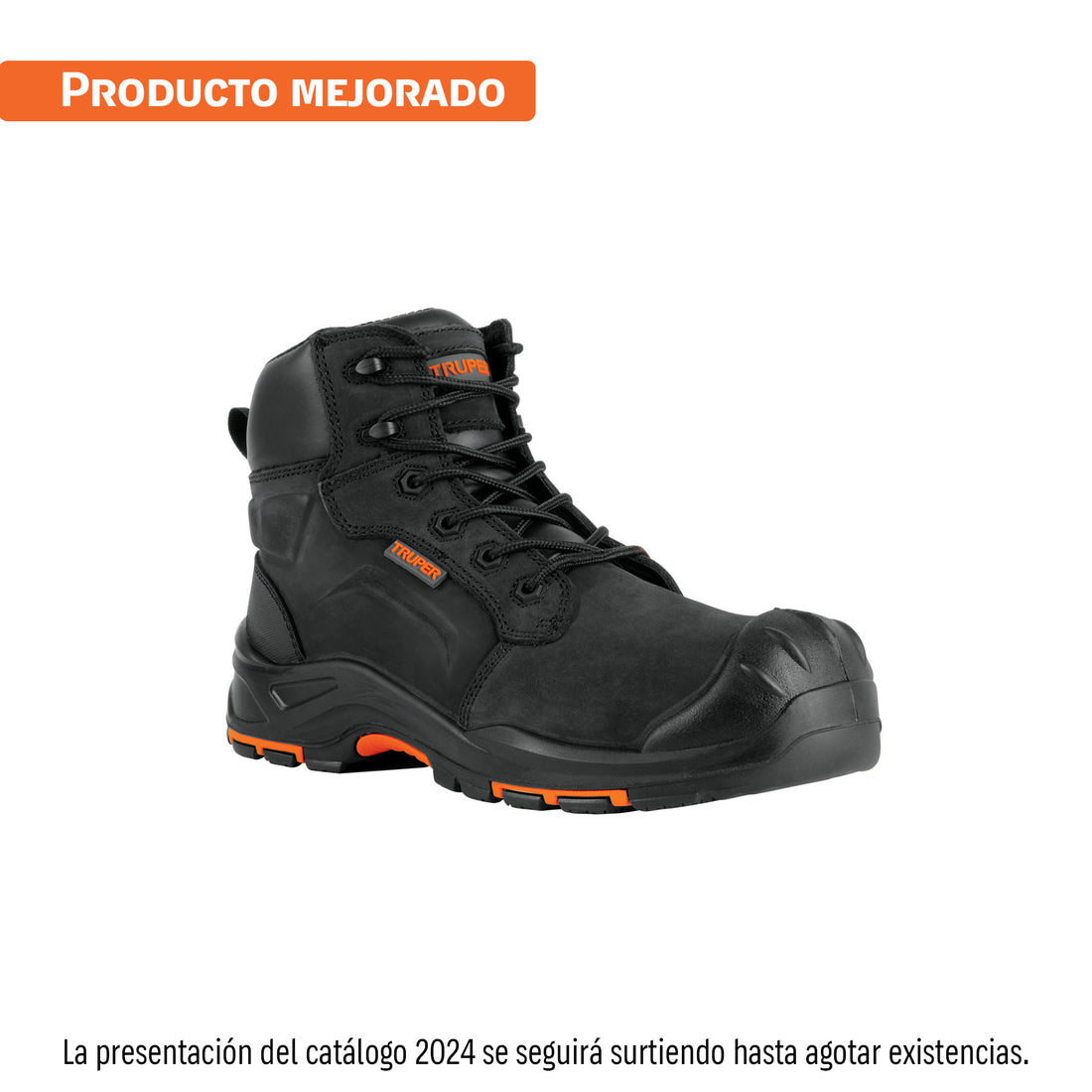 Bota de seguridad negra, 30 casquillo de aramida, TRUPER